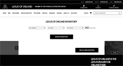 Desktop Screenshot of lexusoforland.com